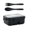 Lunch box ze sztućcami z PP MAKAN