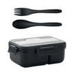 Lunch box ze sztućcami z PP MAKAN