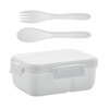 Lunch box ze sztućcami z PP MAKAN