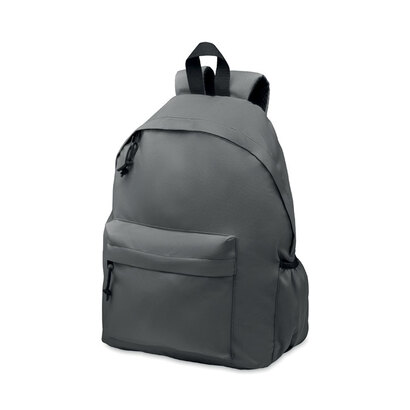 Plecak z poliestru 600D RPET BAPAL+ ciemno szary
