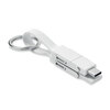 Brelok z kablem ładującym 4w1 KEY C