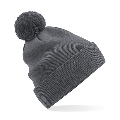 Organic Cotton Snowstar® Beanie Graphite Grey