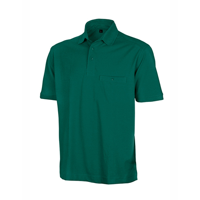 Apex Pocket Polo Shirt Bottle Green