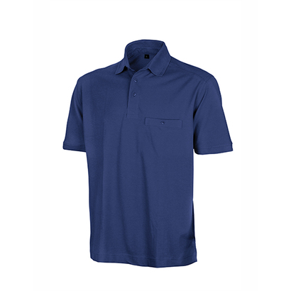 Apex Pocket Polo Shirt Royal