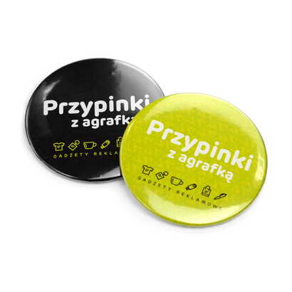 Przypinki z agrafką 59mm