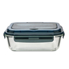 Szklany lunch box ze sztućcami 1000 ml Lagos