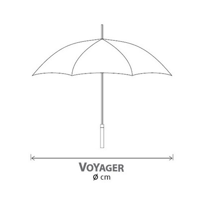 Parasol automatyczny biały