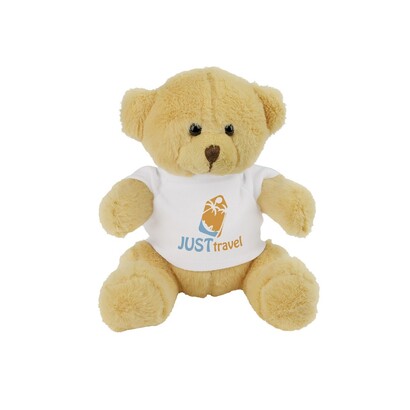 Pluszowy miś | Nicky Honey Junior jasnobrązowy