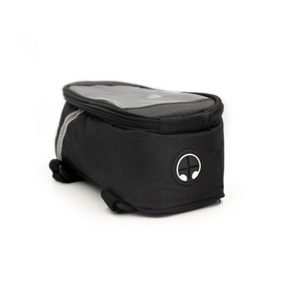 Torba rowerowa z wyposażeniem, zestaw naprawczy, apteczka, poncho | Fabio czarny