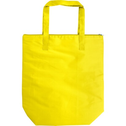 Składana torba termoizolacyjna, torba na zakupy żółty