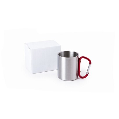 Metalowy kubek 210 ml z karabińczykiem 654c051d80584.jpg