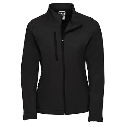 Kurtka damska Softshell RUSSELL 140F Black