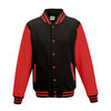 Bluza rozpinana college męska VARSITY JACKET JH043