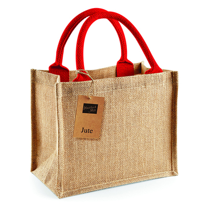 Jute Mini Gift Bag Natural