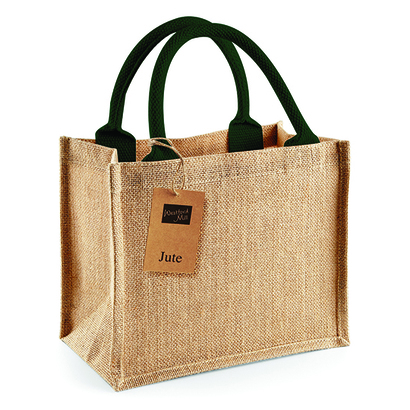 Jute Mini Gift Bag Natural