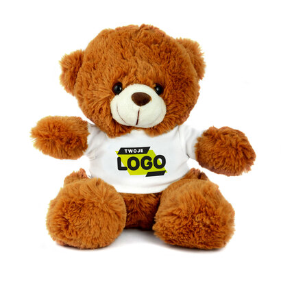 Maskotka z logo MIŚ OSO 23 cm